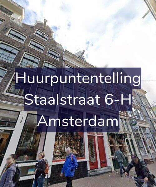 Foto gevel Huurpuntentelling voor Staalstraat 6-H, Amsterdam