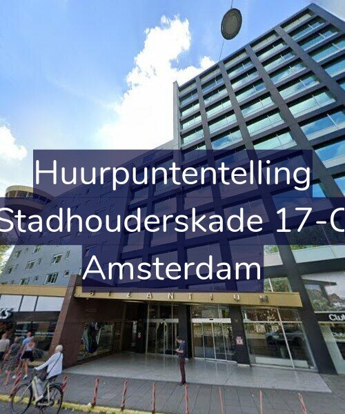 Foto gevel Huurpuntentelling voor Stadhouderskade 17-C, Amsterdam