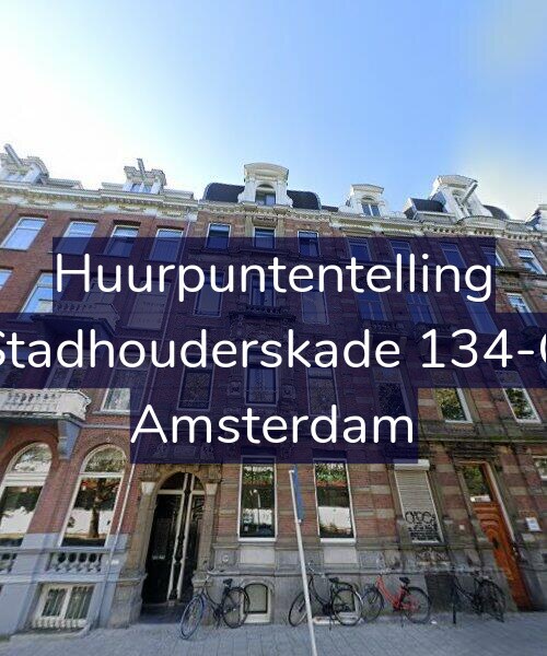 Foto gevel Huurpuntentelling voor Stadhouderskade 134-C, Amsterdam