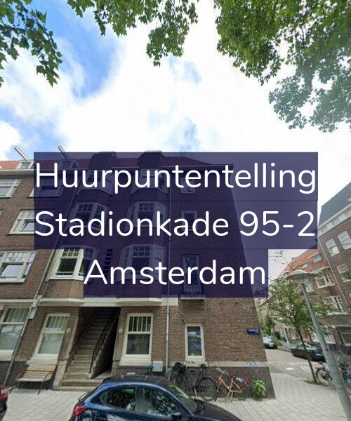 Foto gevel Huurpuntentelling voor Stadionkade 95-2, Amsterdam