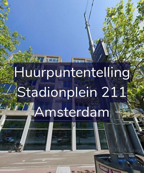 Foto gevel Huurpuntentelling voor Stadionplein 211, Amsterdam