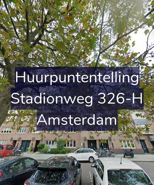 Foto gevel Huurpuntentelling voor Stadionweg 326-H, Amsterdam