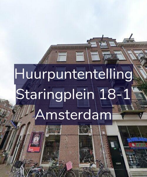 Foto gevel Huurpuntentelling voor Staringplein 18-1, Amsterdam