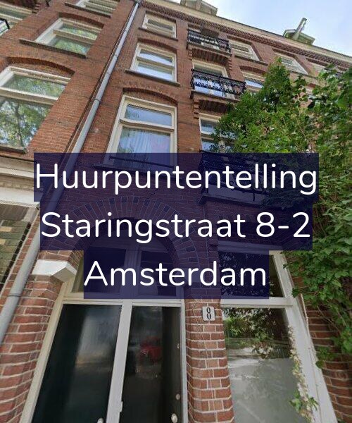 Foto gevel Huurpuntentelling voor Staringstraat 8-2, Amsterdam