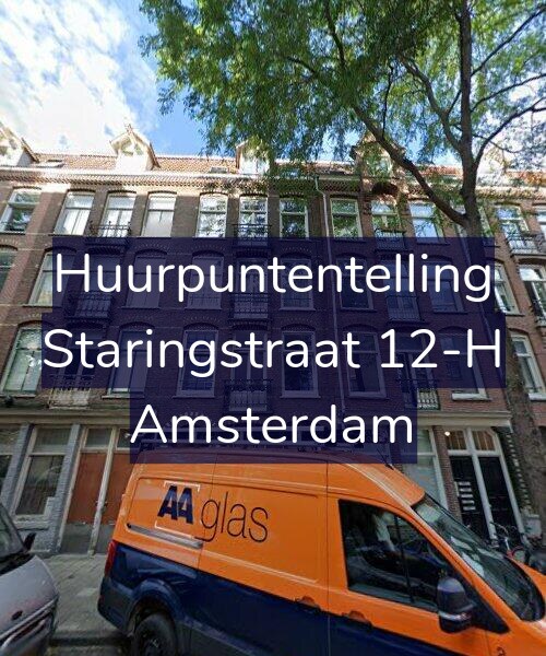 Foto gevel Huurpuntentelling voor Staringstraat 12-H, Amsterdam