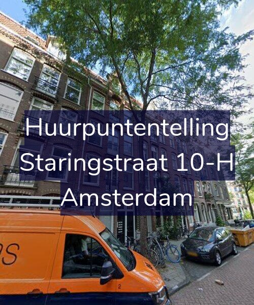 Foto gevel Huurpuntentelling voor Staringstraat 10-H, Amsterdam