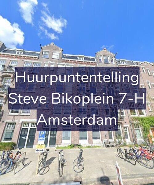 Foto gevel Huurpuntentelling voor Steve Bikoplein 7-H, Amsterdam