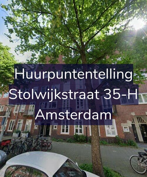 Foto gevel Huurpuntentelling voor Stolwijkstraat 35-H, Amsterdam