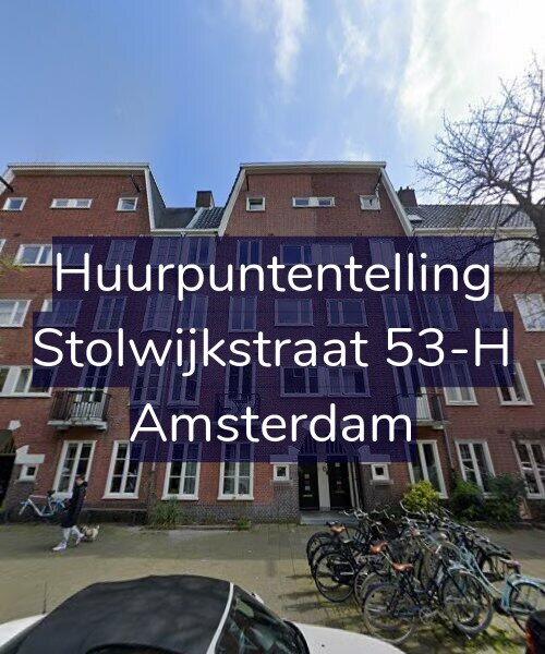 Foto gevel Huurpuntentelling voor Stolwijkstraat 53-H, Amsterdam