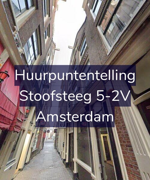 Foto gevel Huurpuntentelling voor Stoofsteeg 5-2V, Amsterdam