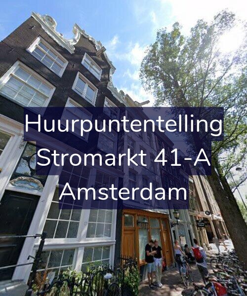 Foto gevel Huurpuntentelling voor Stromarkt 41-A, Amsterdam