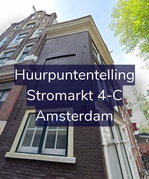 Foto gevel Huurpuntentelling voor Stromarkt 4-C, Amsterdam