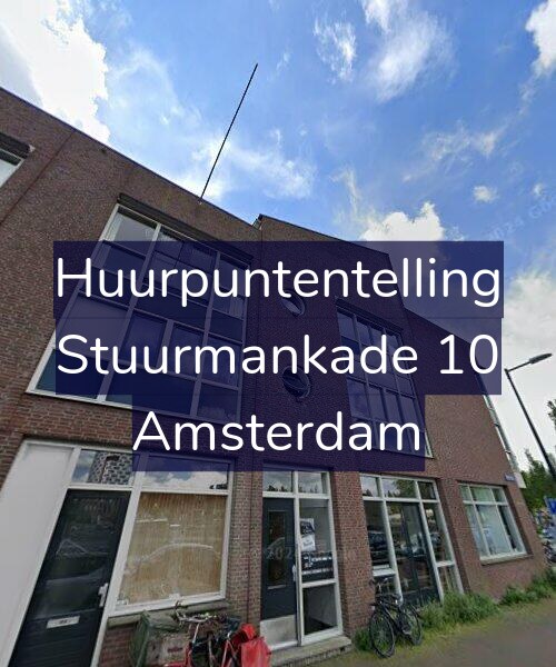 Foto gevel Huurpuntentelling voor Stuurmankade 10, Amsterdam