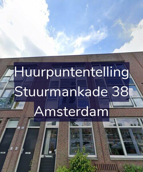 Foto gevel Huurpuntentelling voor Stuurmankade 38, Amsterdam