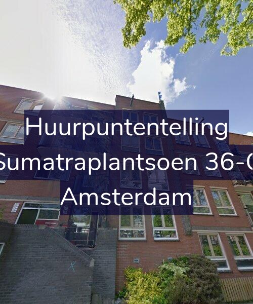 Foto gevel Huurpuntentelling voor Sumatraplantsoen 36-C, Amsterdam