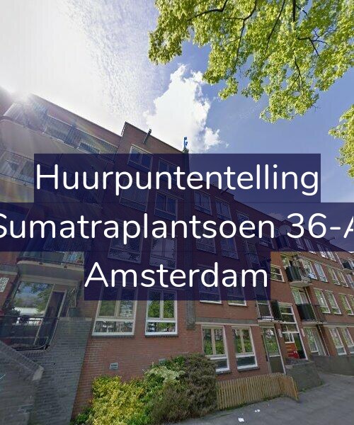Foto gevel Huurpuntentelling voor Sumatraplantsoen 36-A, Amsterdam