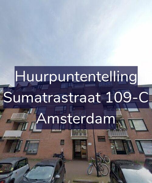 Foto gevel Huurpuntentelling voor Sumatrastraat 109-C, Amsterdam