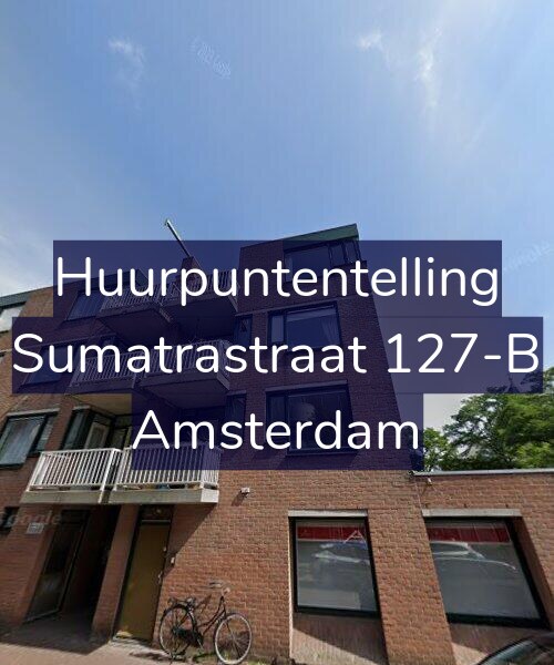 Foto gevel Huurpuntentelling voor Sumatrastraat 127-B, Amsterdam