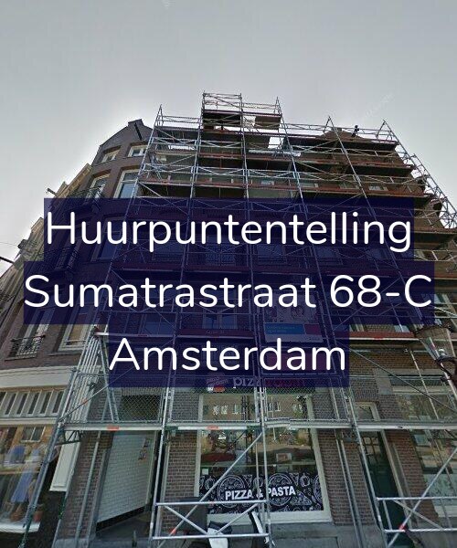 Foto gevel Huurpuntentelling voor Sumatrastraat 68-C, Amsterdam