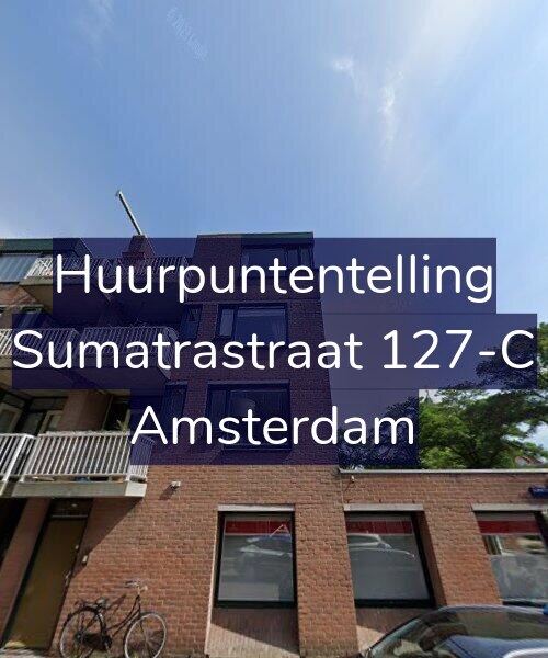Foto gevel Huurpuntentelling voor Sumatrastraat 127-C, Amsterdam