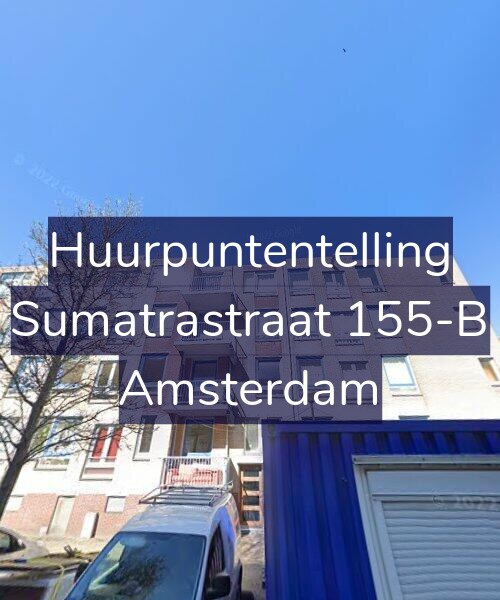 Foto gevel Huurpuntentelling voor Sumatrastraat 155-B, Amsterdam