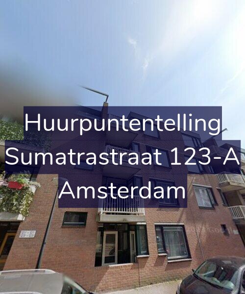 Foto gevel Huurpuntentelling voor Sumatrastraat 123-A, Amsterdam