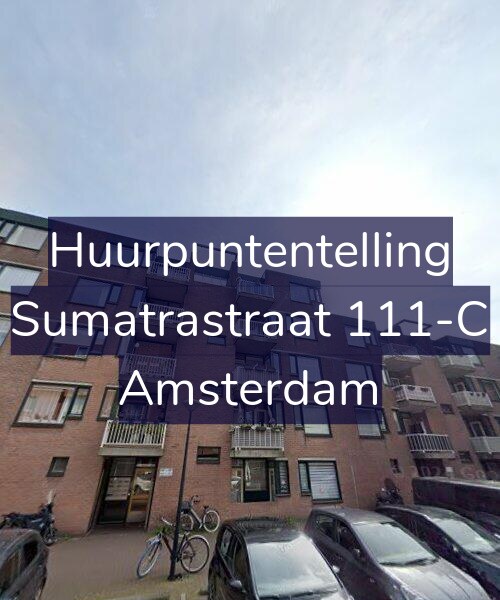 Foto gevel Huurpuntentelling voor Sumatrastraat 111-C, Amsterdam