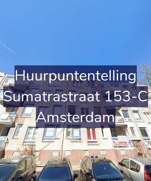 Foto gevel Huurpuntentelling voor Sumatrastraat 153-C, Amsterdam