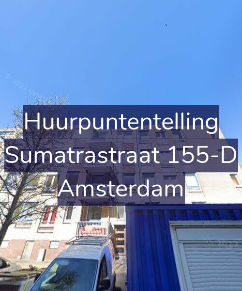 Foto gevel Huurpuntentelling voor Sumatrastraat 155-D, Amsterdam