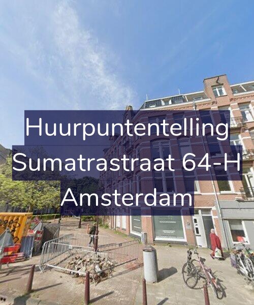 Foto gevel Huurpuntentelling voor Sumatrastraat 64-H, Amsterdam