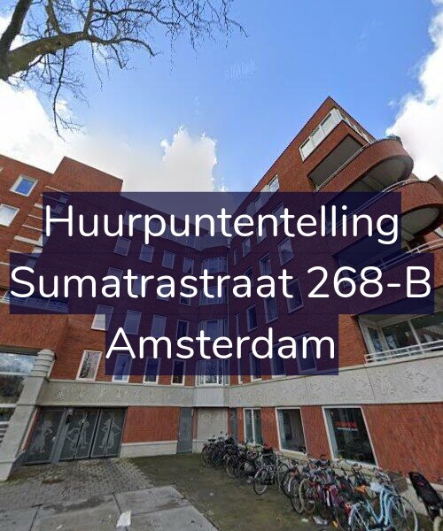 Foto gevel Huurpuntentelling voor Sumatrastraat 268-B, Amsterdam