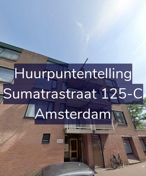 Foto gevel Huurpuntentelling voor Sumatrastraat 125-C, Amsterdam