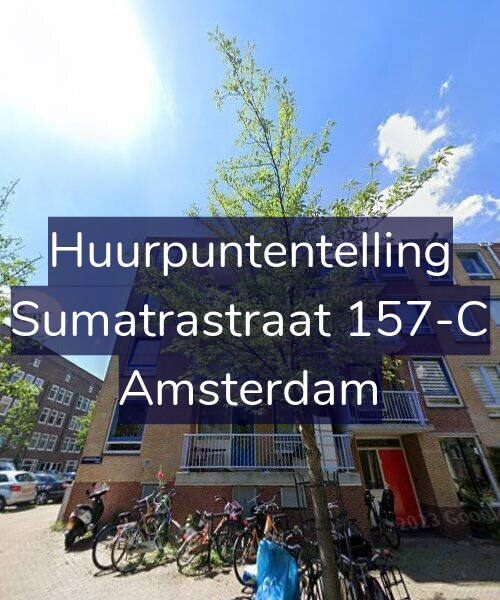 Foto gevel Huurpuntentelling voor Sumatrastraat 157-C, Amsterdam