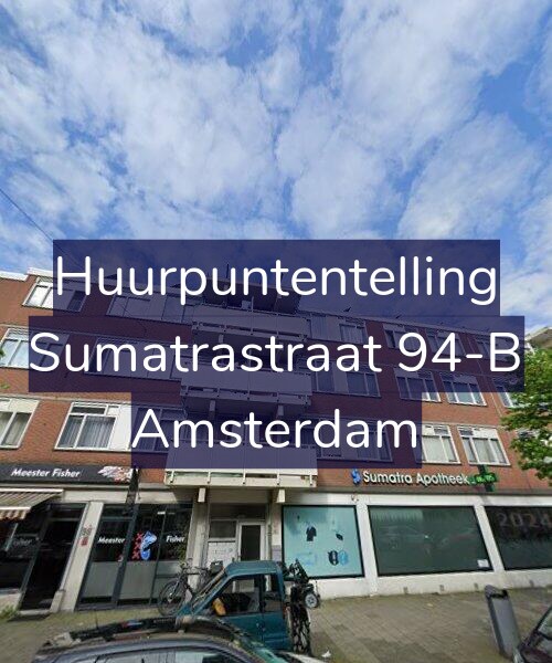 Foto gevel Huurpuntentelling voor Sumatrastraat 94-B, Amsterdam