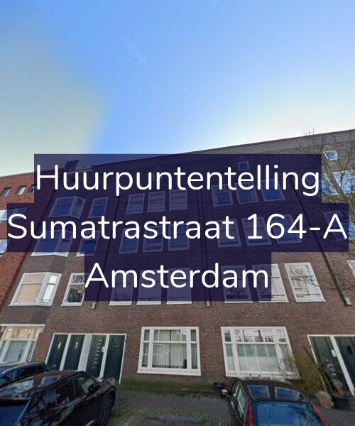 Foto gevel Huurpuntentelling voor Sumatrastraat 164-A, Amsterdam