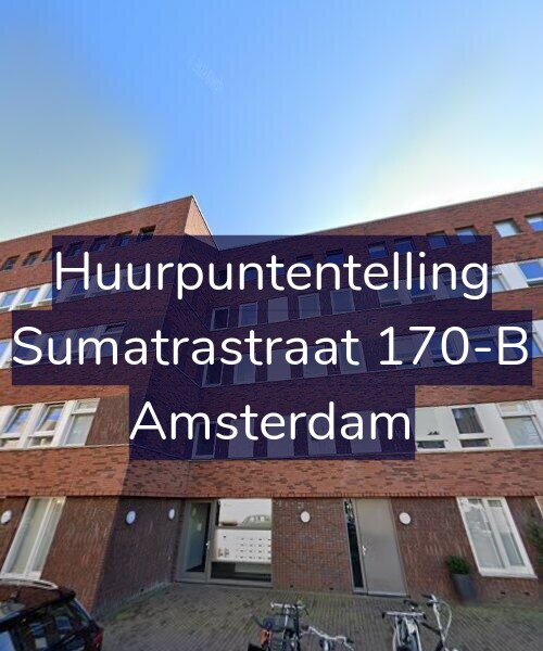 Foto gevel Huurpuntentelling voor Sumatrastraat 170-B, Amsterdam