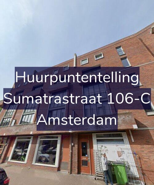 Foto gevel Huurpuntentelling voor Sumatrastraat 106-C, Amsterdam