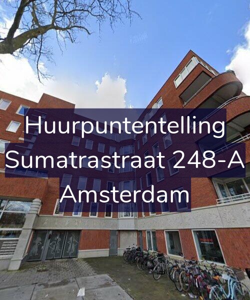 Foto gevel Huurpuntentelling voor Sumatrastraat 248-A, Amsterdam