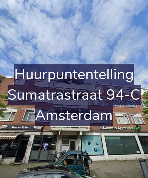 Foto gevel Huurpuntentelling voor Sumatrastraat 94-C, Amsterdam