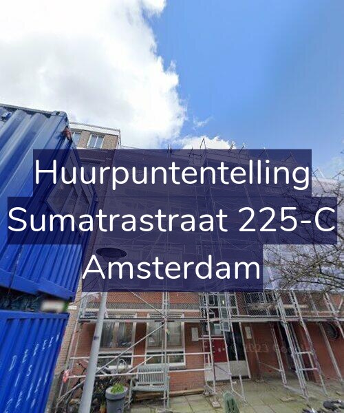 Foto gevel Huurpuntentelling voor Sumatrastraat 225-C, Amsterdam