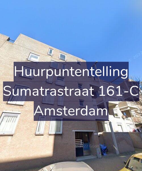 Foto gevel Huurpuntentelling voor Sumatrastraat 161-C, Amsterdam