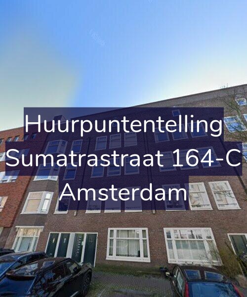 Foto gevel Huurpuntentelling voor Sumatrastraat 164-C, Amsterdam