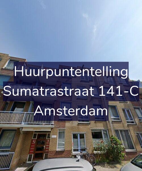 Foto gevel Huurpuntentelling voor Sumatrastraat 141-C, Amsterdam