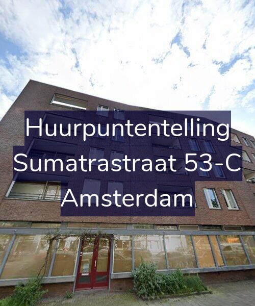 Foto gevel Huurpuntentelling voor Sumatrastraat 53-C, Amsterdam