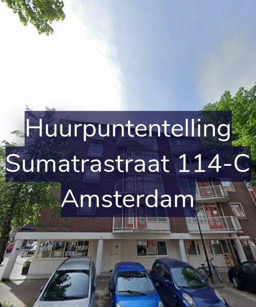 Foto gevel Huurpuntentelling voor Sumatrastraat 114-C, Amsterdam