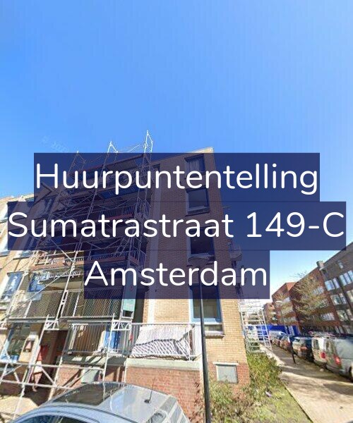 Foto gevel Huurpuntentelling voor Sumatrastraat 149-C, Amsterdam