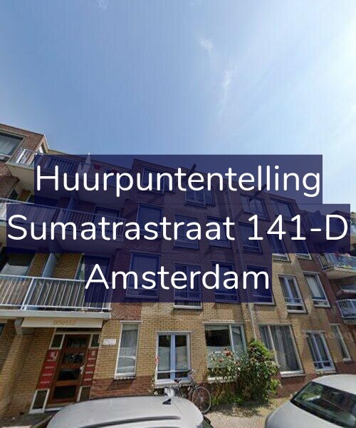 Foto gevel Huurpuntentelling voor Sumatrastraat 141-D, Amsterdam