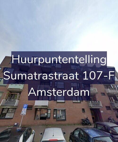 Foto gevel Huurpuntentelling voor Sumatrastraat 107-F, Amsterdam
