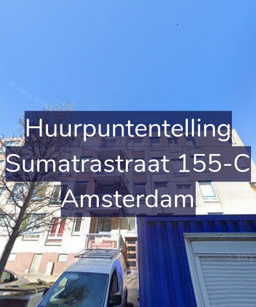 Foto gevel Huurpuntentelling voor Sumatrastraat 155-C, Amsterdam
