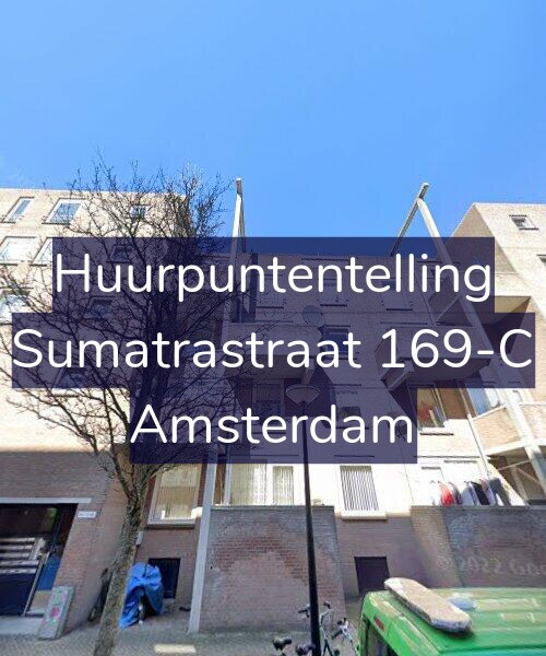 Foto gevel Huurpuntentelling voor Sumatrastraat 169-C, Amsterdam